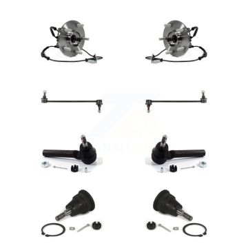 Front Bearing Lower Ball Joint Outer Tie Rod Link Kit For Dodge Grand Caravan Chrysler & K77-102102
