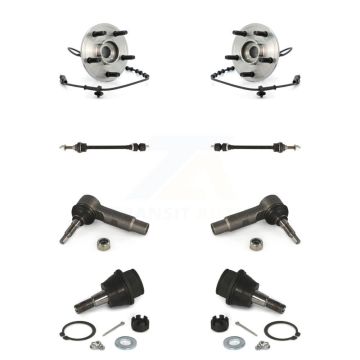 Front Hub Bearing Lower Ball Joint Outer Tie Rod End Sway Bar Link Kit For Dodge Ram 1500 K77-102103