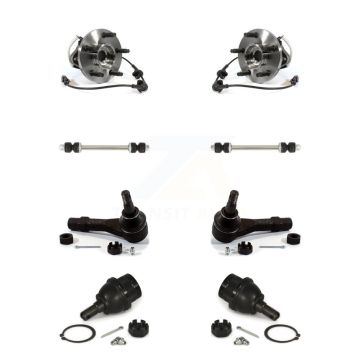 Front Hub Bearing Lower Ball Joint Outer Tie Rod Link Kit For Ford Ranger Mazda B4000 4WD K77-102118