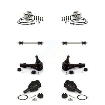 Front Bearing Lower Ball Joint Outer Tie Rod Sway Bar Link Kit For Ford Explorer Mercury K77-102123