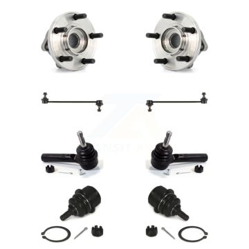 Front Hub Bearing Lower Ball Joint Outer Tie Rod Link Kit For Chrysler 200 Dodge Avenger K77-102139