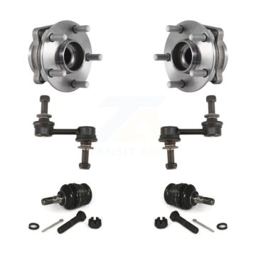 Front Hub Bearing Lower Ball Joint And Sway Bar Link Kit For Subaru Forester XV Crosstrek K77-102144