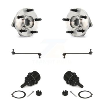Front Bearing Lower Ball Joint & Sway Bar Link Kit For Chrysler 200 Dodge Avenger Sebring K77-102149
