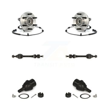 Front Hub Bearing Lower Ball Joint Link Kit For 2006-2008 Ford F-150 Lincoln Mark LT 4WD K77-102156