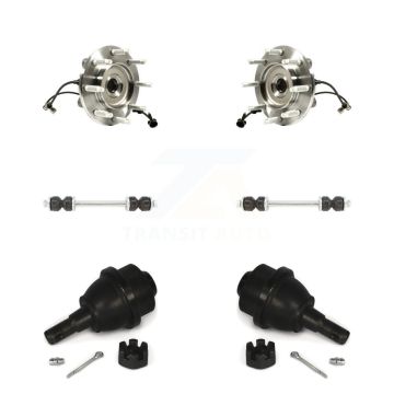 Front Bearing Lower Ball Joint & Link Kit For GMC Chevrolet Sierra 2500 HD Silverado 1500 K77-102158