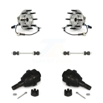 Front Bearing Lower Ball Joint & Link Kit For GMC Chevrolet Sierra 2500 HD Silverado 3500 K77-102159