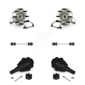 Front Bearing Lower Ball Joint & Link Kit For Chevrolet GMC Sierra 3500 Silverado Classic K77-102160
