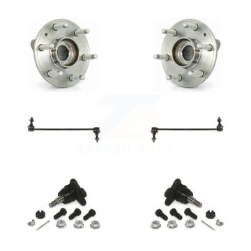 Front Bearing Lower Ball Joint & Link Kit For GMC Acadia Buick Enclave Chevrolet Traverse K77-102164