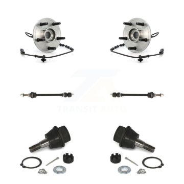Front Bearing Lower Ball Joint Link Kit For 2002-2005 Dodge Ram 1500 4WD with 4-Wheel ABS K77-102179