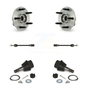 Front Bearing Lower Ball Joint Link Kit For 2002-2005 Dodge Ram 1500 4WD with 2-Wheel ABS K77-102180