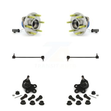 Front Hub Bearing Lower Ball Joint Link Kit For Pontiac Montana Chevrolet Uplander Buick K77-102185