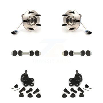 Front Bearing Lower Ball Joint & Sway Bar Link Kit For Oldsmobile Aurora Cadillac Seville K77-102189