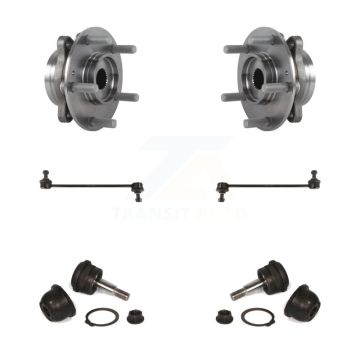 Front Bearing Lower Ball Joint & Sway Bar Stabilizer Link Kit For 2017 Hyundai Elantra GT K77-102194