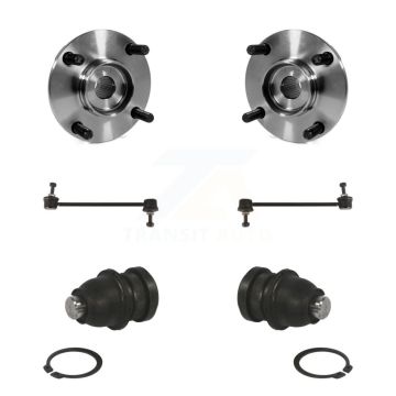 Front Hub Bearing Lower Ball Joint And Sway Bar Stabilizer Link Kit For Nissan Versa Cube K77-102201