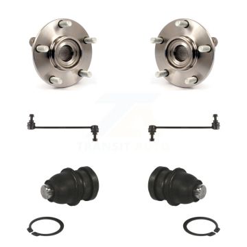 Front Hub Bearing Lower Ball Joint And Sway Bar Link Kit For 2007-2012 Nissan Sentra 2.5L K77-102204