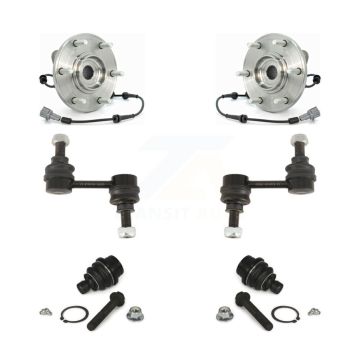 Front Bearing Lower Ball Joint & Sway Bar Link Kit For Nissan TITAN Armada INFINITI QX56 K77-102223