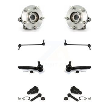 Front Bearing Lower Ball Joint Outer Tie Rod & Link Kit (8Pc) For 2005-2007 Nissan Murano K77-102235