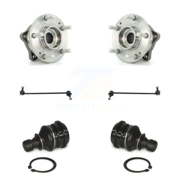Front Hub Bearing Lower Ball Joint And Sway Bar Link Kit For Hyundai Santa Fe Kia Sorento K77-102244