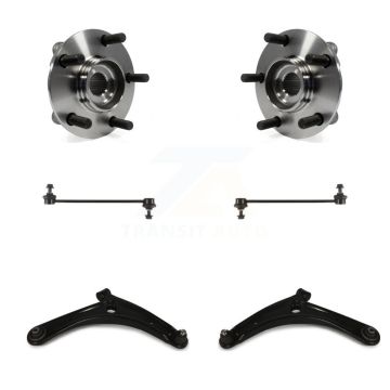 Front Bearing Lower Control Arm with Ball Joint & Sway Bar Link Kit For Mitsubishi Lancer K77-102295