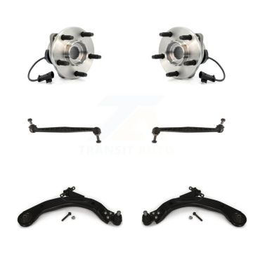 Front Hub Bearing Lower Control Arm Link Kit For 2010 Chevrolet HHR SS with Turbocharged K77-102302