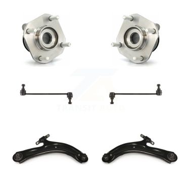 Front Bearing Lower Control Arm with Ball Joint Link Kit For 2007-2012 Nissan Sentra 2.0L K77-102318