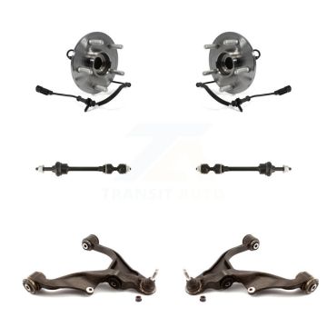 Front Hub Bearing Lower Control Arm with Ball Joint And Link Kit For Ram 1500 Classic 4WD K77-102320