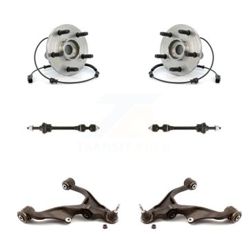 Front Bearing Lower Control Arm with Ball Joint Sway Bar Link Kit For Ram 1500 Dodge 4WD K77-102323