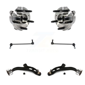 Front Bearing Lower Control Arm & Link Kit (6Pc) For Ford Taurus Police Interceptor Sedan K77-102343