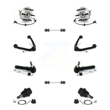 Front Bearing Upper Control Arm Lower Ball Joint Outer Tie Rod & Link Kit (10Pc) For 1500 K77-102359