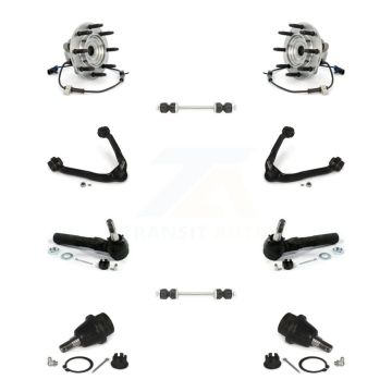Front Bearing Upper Control Arm Lower Ball Joint Outer Tie Rod & Link Kit (10Pc) For 1500 K77-102360