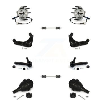 Front Bearing Upper Control Arm Lower Ball Joint Outer Tie Rod & Link Kit (10Pc) For 2500 K77-102371