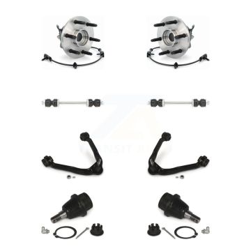 Front Bearing Lower Ball Joint Upper Control Arm Link Kit For Chevrolet GMC Silverado XL K77-102379