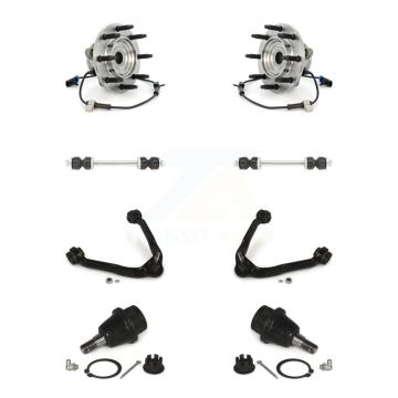Front Bearing Lower Ball Joint Upper Control Arm & Link Kit For Chevrolet Silverado 1500 K77-102380