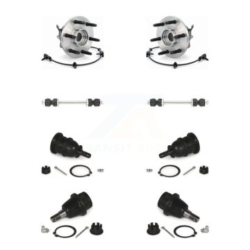 Front Bearing Upper Lower Ball Joint Link Kit For Chevrolet GMC Silverado 1500 Sierra XL K77-102410