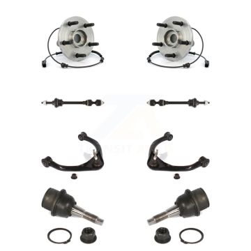 Front Bearing Lower Ball Joint Upper Control Arm & Link Kit (8Pc) For Dodge Ram 1500 4WD K77-102453