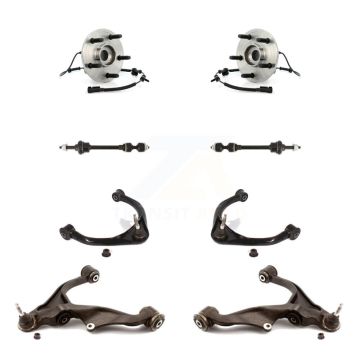 Front Bearing Lower Upper Control Arm with Ball Joint & Link Kit (8Pc) For Dodge Ram 1500 K77-102465
