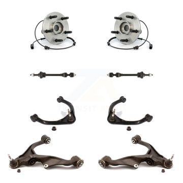 Front Bearing Lower Upper Control Arm w/ Ball Joint Link Kit (8Pc) For Ram 1500 Dodge 4WD K77-102466