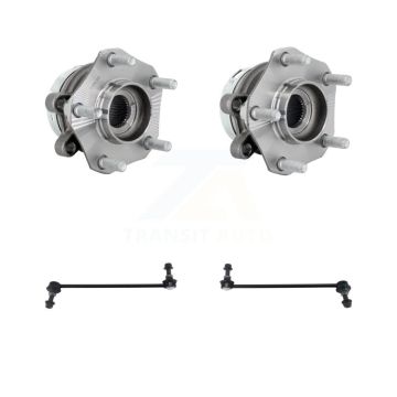 Front Hub Bearing Assembly And Link Kit For 2019-2024 Nissan Murano K77-102470