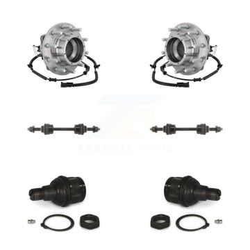 Front Bearing Assembly Lower Ball Joint Sway Bar Link Kit For Ford F-350 Super Duty F-450 K77-102473