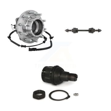 Front Hub Bearing Assembly Link kit Lower Ball Joint Kit For Ford F-350 Super Duty F-450 K77-102475