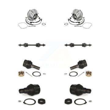 Front Bearing Upper Lower Ball Joint Link Kit For Ford F-450 Super Duty With 8 Lug Wheels K77-102479