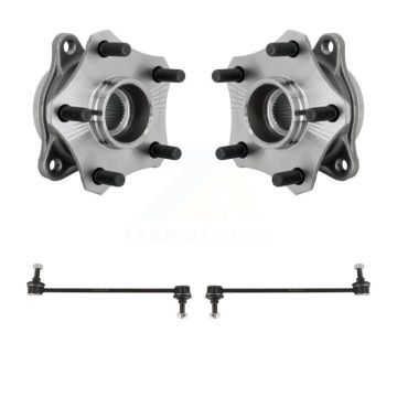 Front Hub Bearing Assembly And Link Kit For 2010-2013 Suzuki Kizashi K77-102498