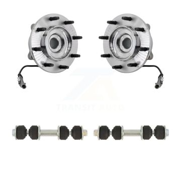 Front Hub Bearing Assembly Link Kit For 2000-2005 Cadillac DeVille With Heavy Duty Brakes K77-102503