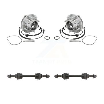 Front Hub Bearing Assembly Link Kit For 2011-2016 Ford F-450 Super Duty With 8 Lug Wheels K77-102504