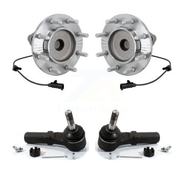 Front Wheel Bearing And Tie Rod End Kit For 2018-2023 GMC Savana 3500 Chevrolet Express K77-102506