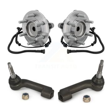 Front Wheel Bearing And Tie Rod End Kit For 2015-2017 Ford F-150 RWD K77-102508