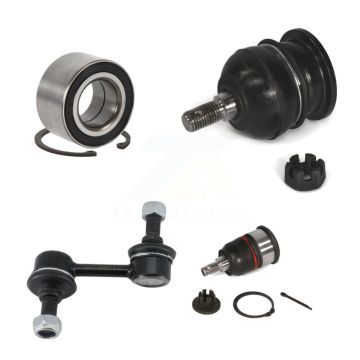 Front Left Wheel Bearing Link kit And Upper Lower Ball Joint Kit For 2007-2008 Acura TL K77-102514