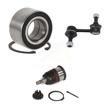 Front Left Wheel Bearing Sway Bar Link kit & Lower Ball Joint Kit For 2007-2008 Acura TL K77-102517