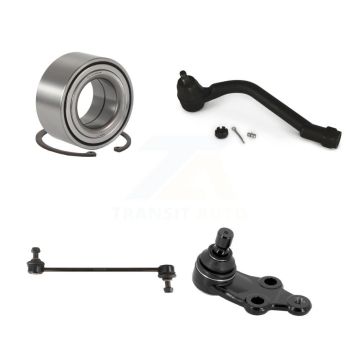 Front Left Bearing Link kit Lower Ball Joint Outer Tie Rod End Kit For Hyundai Tucson Kia K77-102528