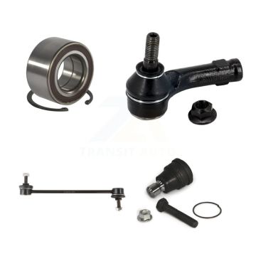 Front Left Bearing Link kit Lower Ball Joint Outer Tie Rod Kit For 2011-2019 Ford Fiesta K77-102531